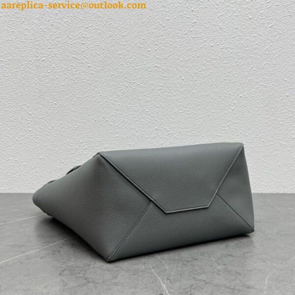 Replica Celine Small Cabas Phantom Bag In Grey Grained Calfskin 11