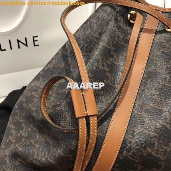 Replica Celine Medium Sailor Bag In Triomphe Canvas 191532 13