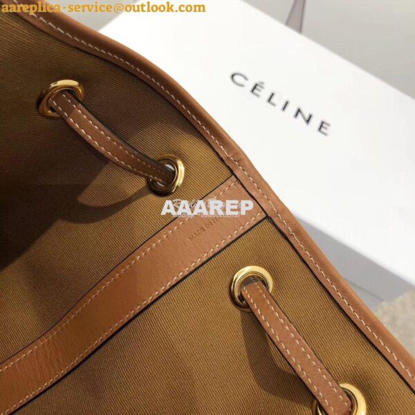 Replica Celine Medium Sailor Bag In Triomphe Canvas 191532 15