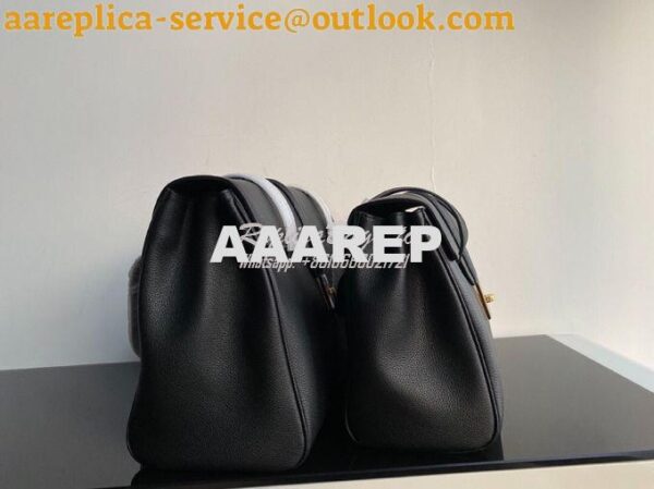 Replica Celine Medium Soft 16 Bag In Supple Grained Calfskin 195543 Bl 5