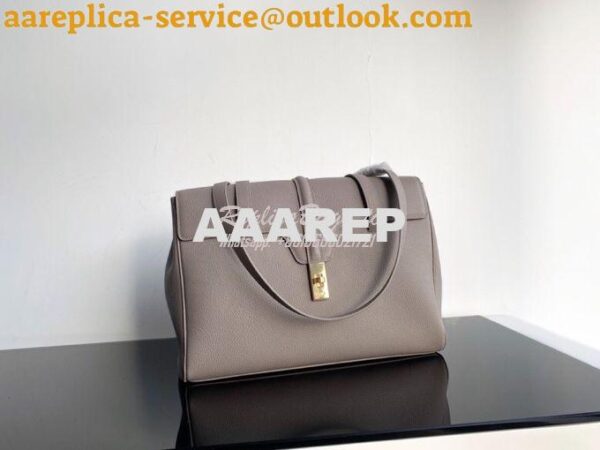 Replica Celine Medium Soft 16 Bag In Supple Grained Calfskin 195543 Pe 4