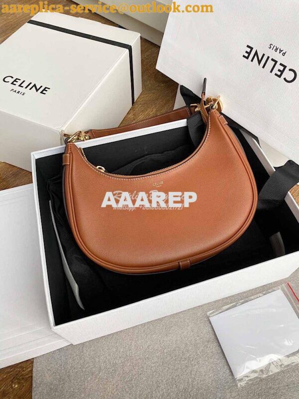 Replica Celine Medium Strap Ava Bag In Smooth Calfskin 196923 Tan 3