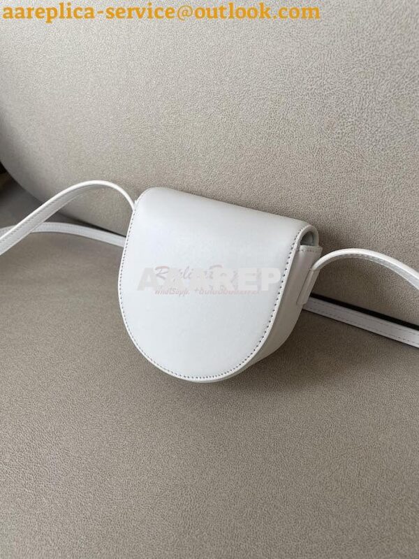 Replica Celine Mini Besace Cuir Triomphe In Smooth Calfskin 10J303 Whi 14