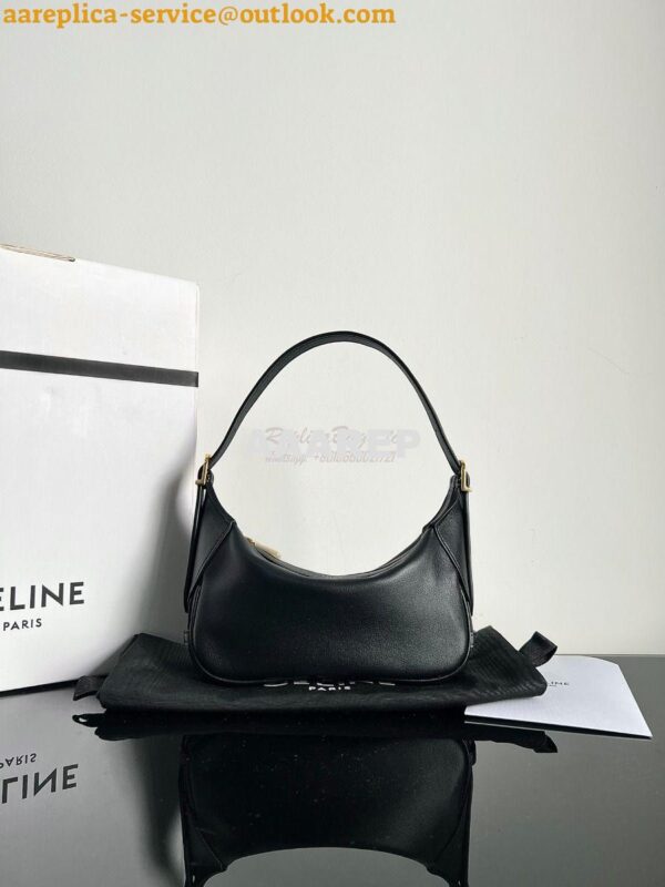 Replica Celine Mini Romy In Supple Calfskin 10K123 Black 18