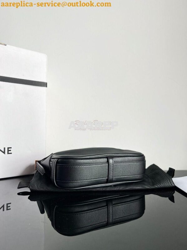 Replica Celine Mini Romy In Supple Calfskin 10K123 Black 20