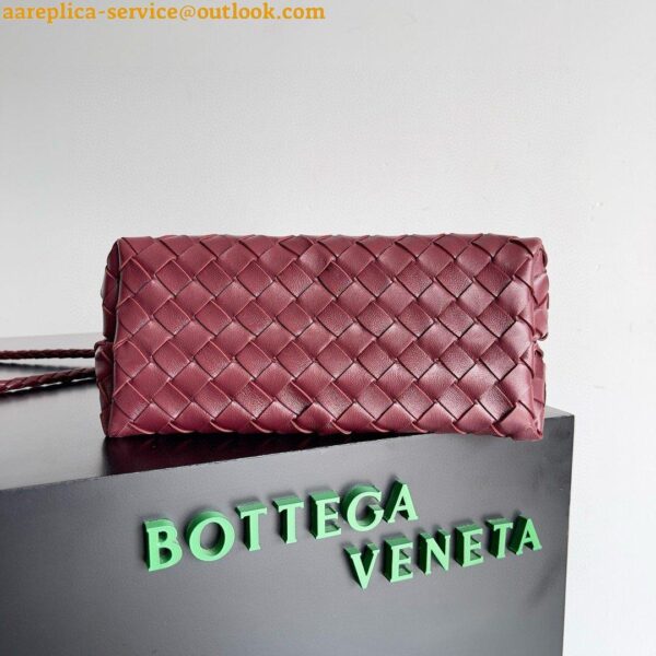 Replica Bottega Veneta Andiamo Small Bag in Barolo Intrecciato Lambskin 3