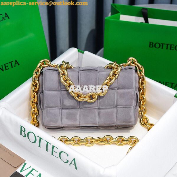 Replica Bottega Veneta BV The Chain Cassette 631421 in Suede Cashmere 3