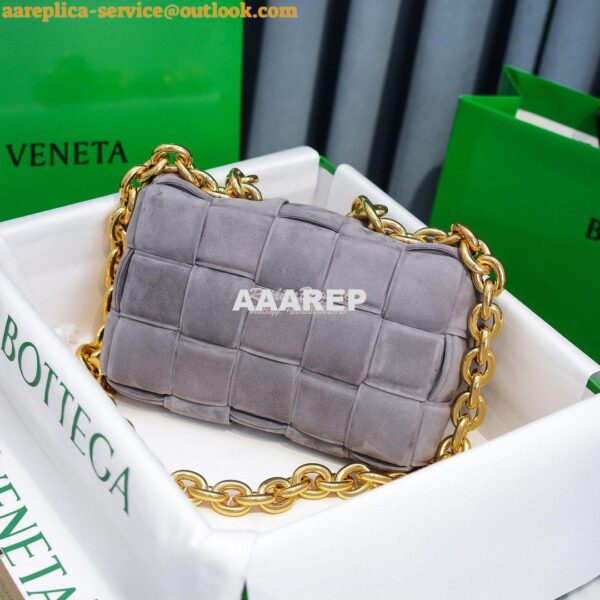 Replica Bottega Veneta BV The Chain Cassette 631421 in Suede Cashmere 4