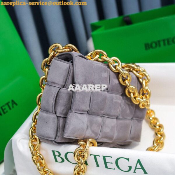 Replica Bottega Veneta BV The Chain Cassette 631421 in Suede Cashmere 5