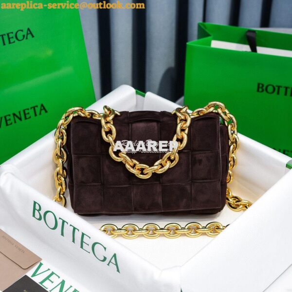 Replica Bottega Veneta BV The Chain Cassette 631421 in Suede Cashmere 3