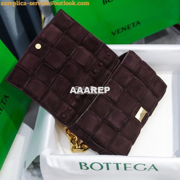 Replica Bottega Veneta BV The Chain Cassette 631421 in Suede Cashmere 9