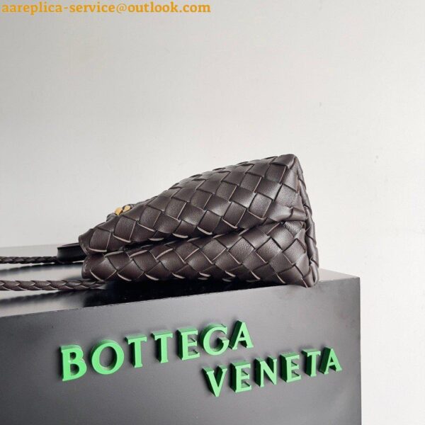 Replica Bottega Veneta Andiamo Small East/West Bag In Fondant Intrecciato Lambskin 4