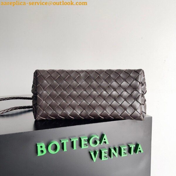 Replica Bottega Veneta Andiamo Small East/West Bag In Fondant Intrecciato Lambskin 7