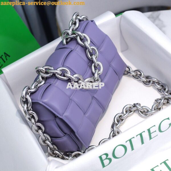 Replica Bottega Veneta BV The Chain Cassette 631421 Lavender w Silver 4