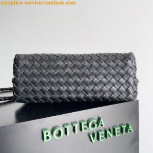 Replica Bottega Veneta Medium Andiamo Bag In Black Intrecciato Lambskin 2