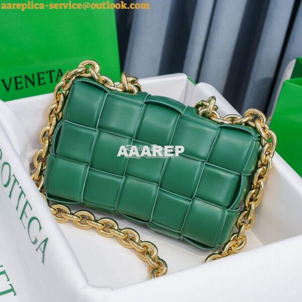 Replica Bottega Veneta BV The Chain Cassette 631421 Racing Green 4