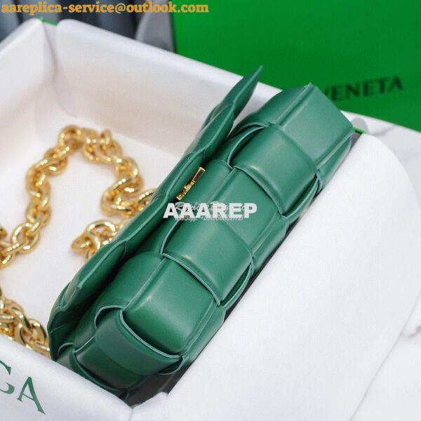 Replica Bottega Veneta BV The Chain Cassette 631421 Racing Green 6