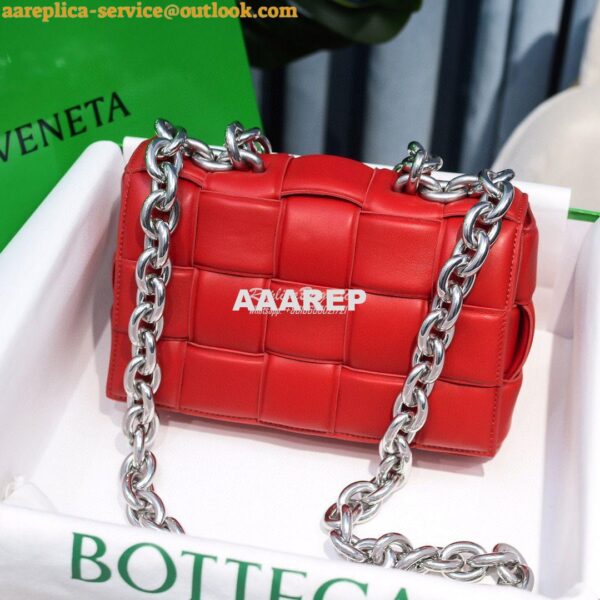 Replica Bottega Veneta BV The Chain Cassette 631421 Red 4