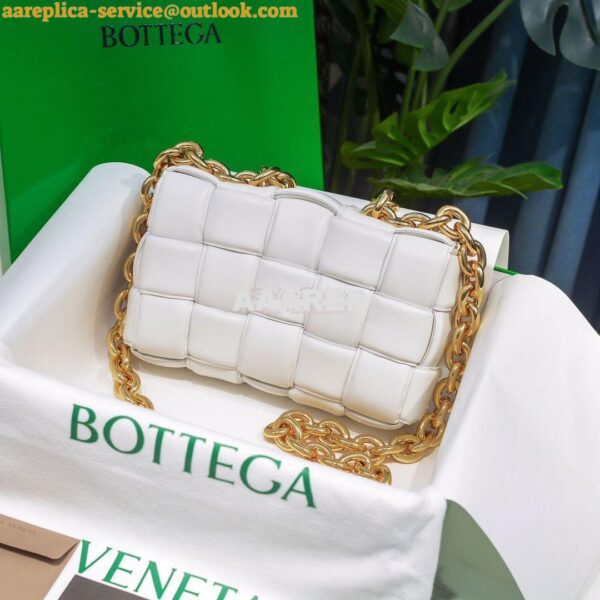 Replica Bottega Veneta BV The Chain Cassette 631421 White 2