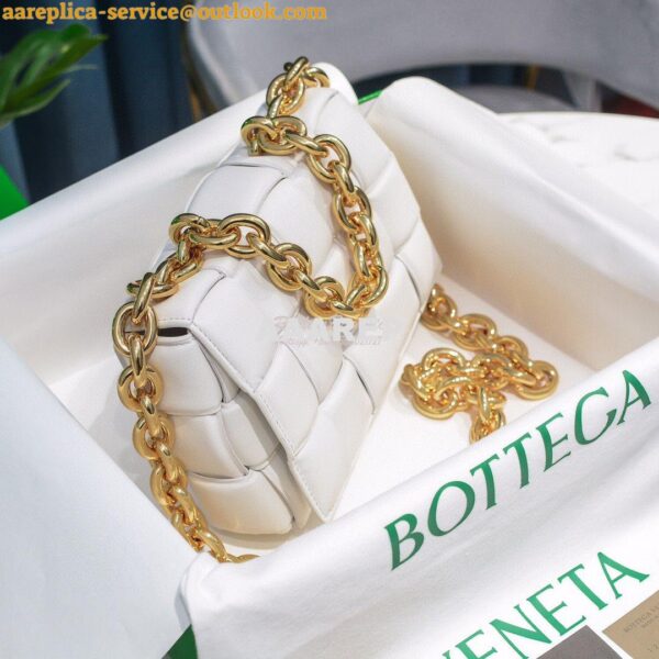 Replica Bottega Veneta BV The Chain Cassette 631421 White 3