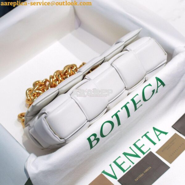 Replica Bottega Veneta BV The Chain Cassette 631421 White 4