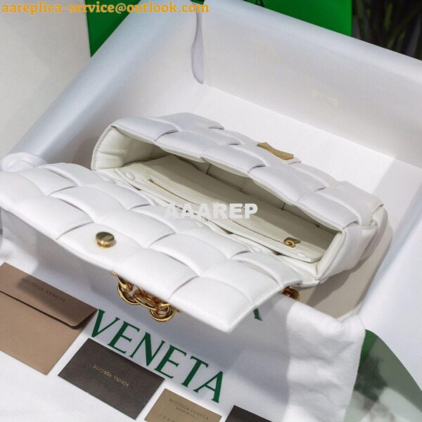 Replica Bottega Veneta BV The Chain Cassette 631421 White 6