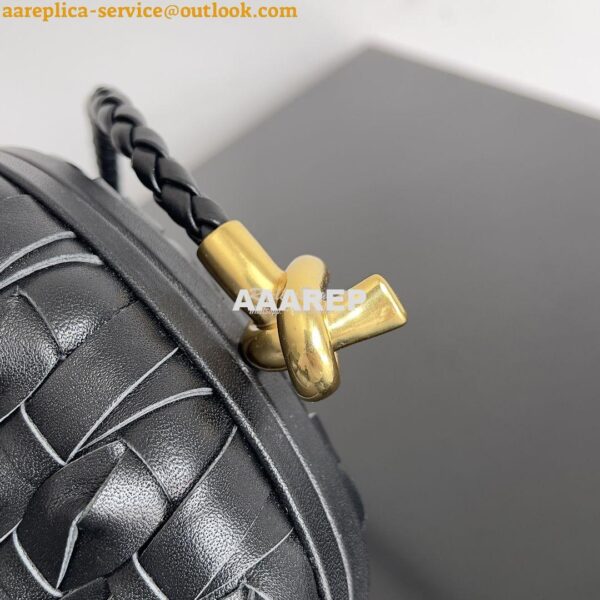 Replica Bottega Venata BV Knot Minaudiere With Strap Knotted Intreccio 7