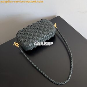 Replica Bottega Venata BV Knot Minaudiere With Strap Knotted Intreccio 2