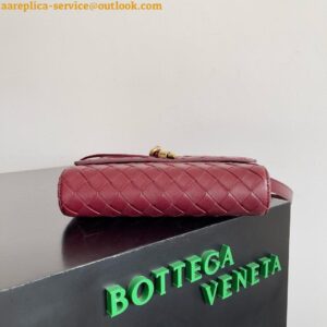 Replica Bottega Veneta Mini Andiamo Cross-Body Bag in Barolo Intrecciato Lambskin 2