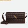 Replica Bottega Veneta Mini Andiamo Cross-Body Bag in Barolo Intrecciato Lambskin