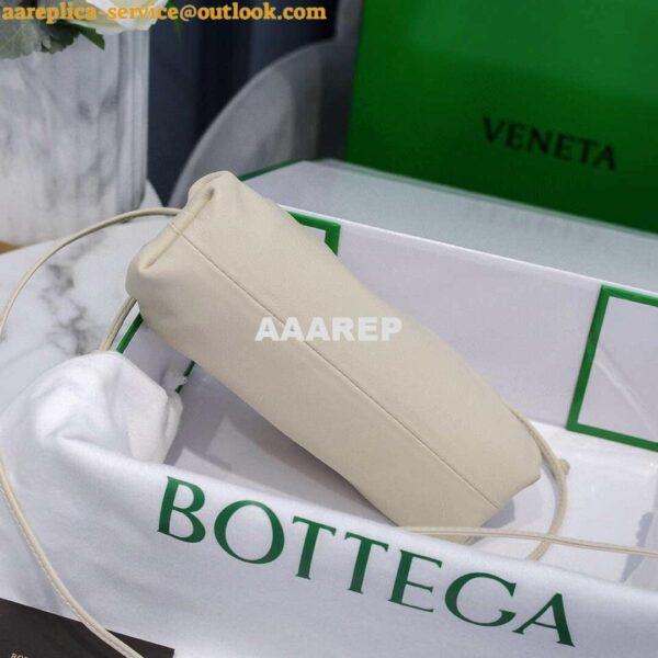 Replica Bottega Veneta 585852 BV Mini Pouch Beige Bag 7