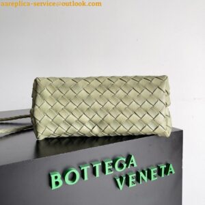 Replica Bottega Veneta Small Andiamo Bag In Travertine Intrecciato Lambskin 2