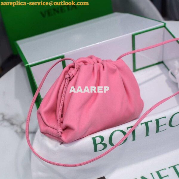 Replica Bottega Veneta 585852 BV Mini Pouch Pink Bag 5