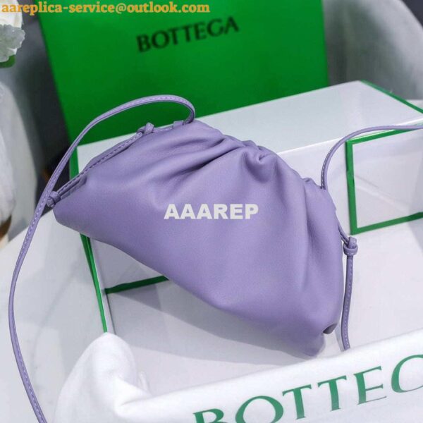 Replica Bottega Veneta 585852 BV Mini Pouch Purple Bag 4