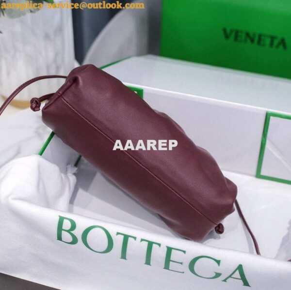 Replica Bottega Veneta 585852 BV Mini Pouch Wine Red Bag 7