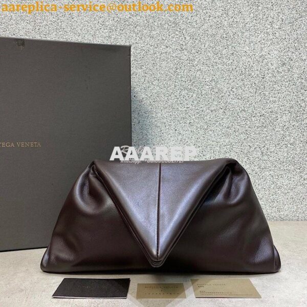 Replica Bottega Veneta Angular Clutch Bag 622712 Fondente 3