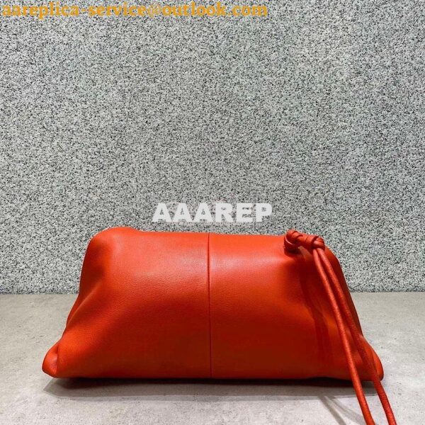 Replica Bottega Veneta Angular Clutch Bag 622712 Orange 3