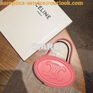 Replica Celine Oval Minaudiere Cuir Triomphe In Smooth Calfskin 198613 2