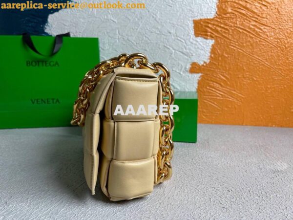 Replica Bottega Veneta BV 20206 Chain Cassette 631421 Apricot Gold 5