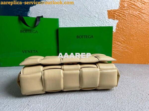 Replica Bottega Veneta BV 20206 Chain Cassette 631421 Apricot Gold 6