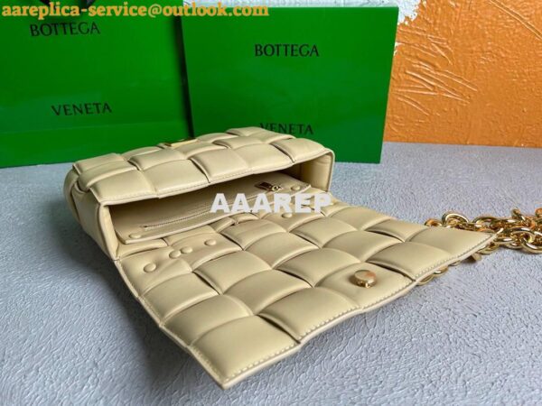 Replica Bottega Veneta BV 20206 Chain Cassette 631421 Apricot Gold 9