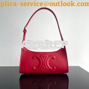 Replica Celine Shoulder Bag Cuir Triomphe In Smooth Calfskin 198153 Re 2