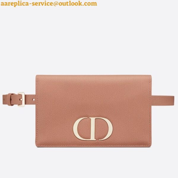 Replica Dior 30 Montaigne 2 In 1 Belt Bag In Poudre Calfskin 3