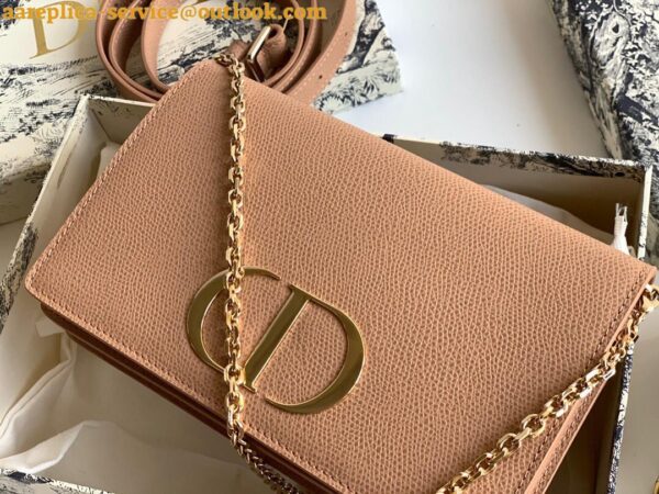 Replica Dior 30 Montaigne 2 In 1 Belt Bag In Poudre Calfskin 5