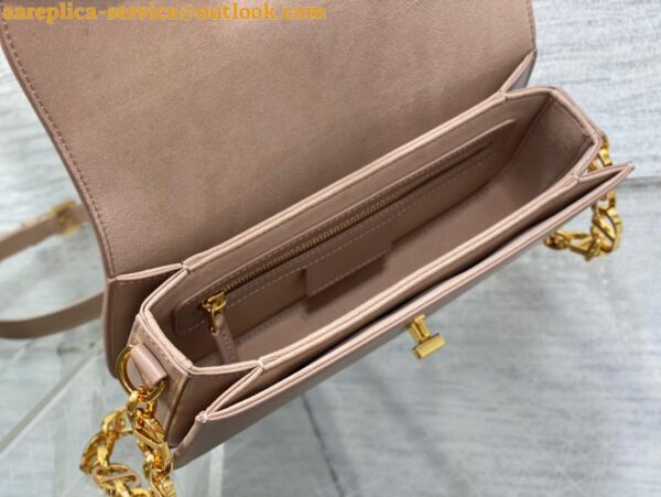 Replica Dior 30 Montaigne Avenue Bag In Heritage Pink Box Calfskin 9