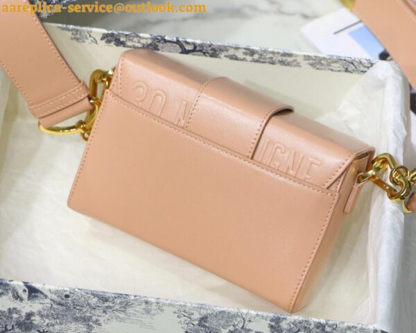 Replica Dior 30 Montaigne Box Bag In Powder Box Calfskin 10