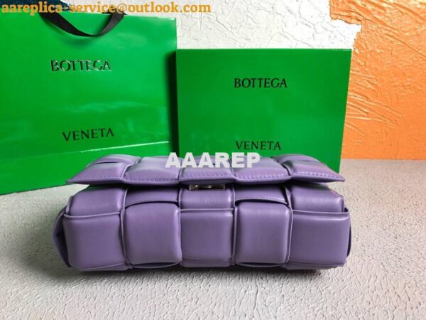 Replica Bottega Veneta BV 20206 Chain Cassette 631421 Purple Silver 7