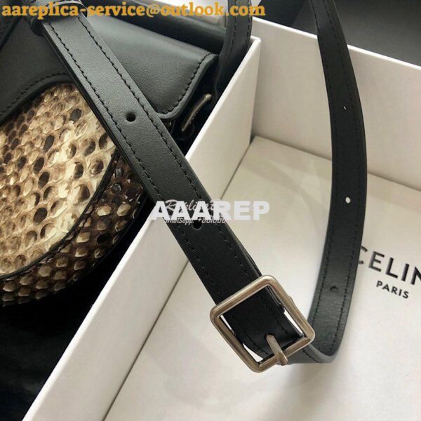 Replica Celine Small Besace 16 Bag in Python And Calfskin 188013 13