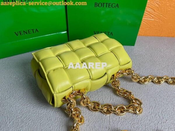 Replica Bottega Veneta BV 20206 Chain Cassette 631421 Yellow Gold 8