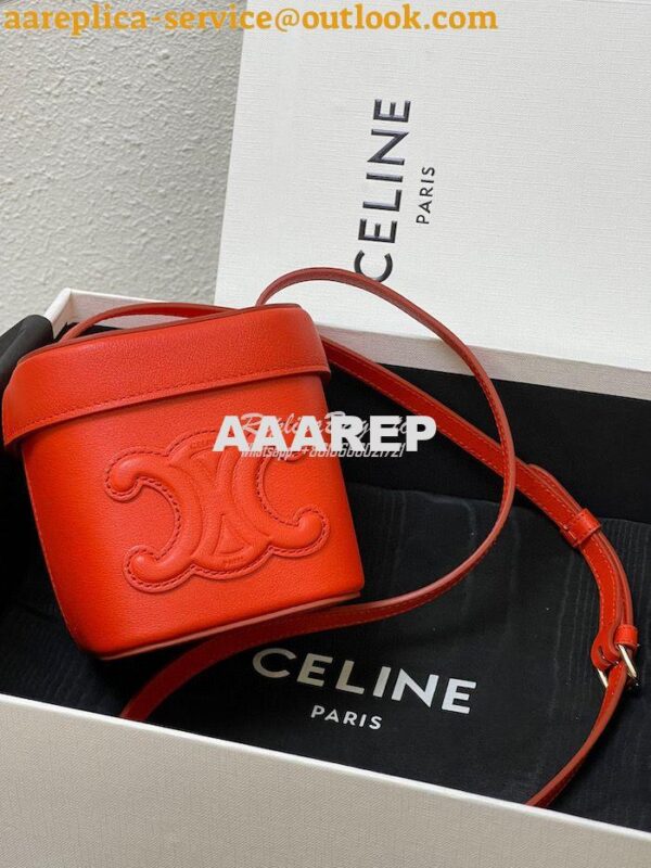 Replica Celine Small Box Cuir Triomphe In Smooth Calfskin 199263 Brigh 4